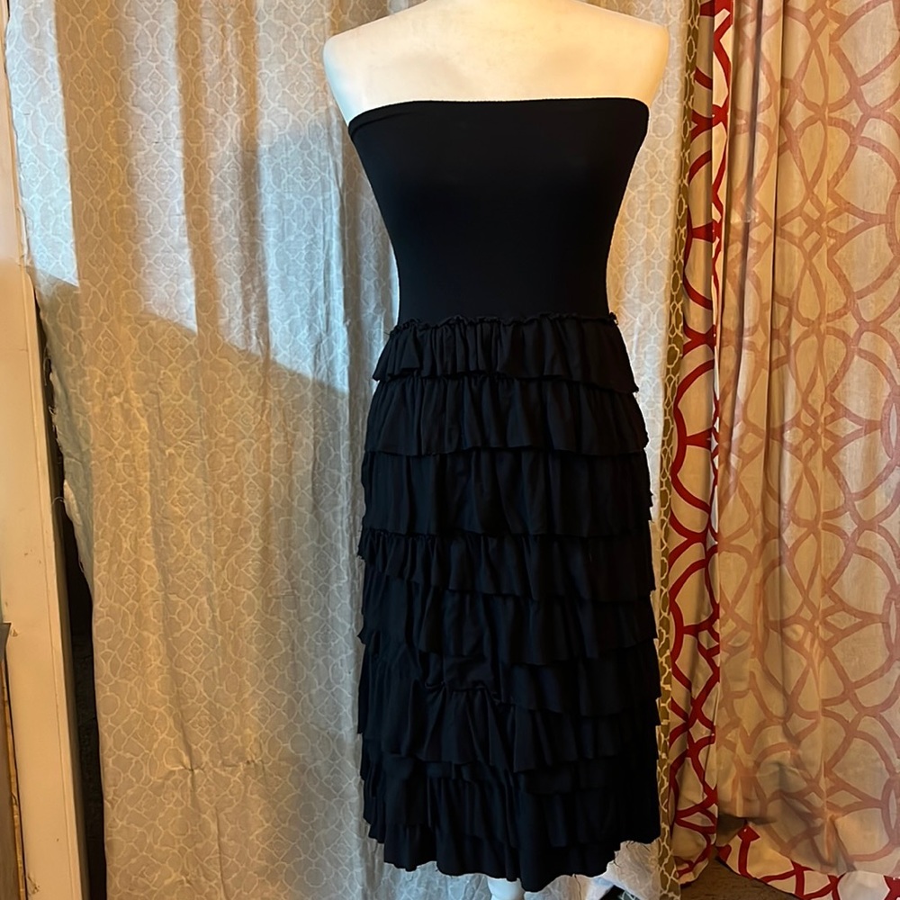 Long black dress
